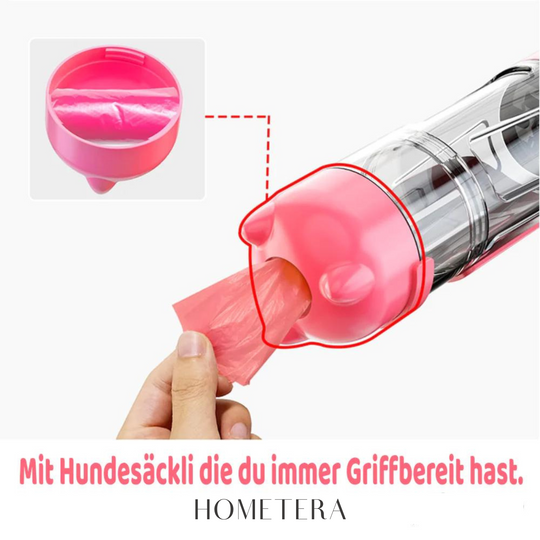 4 in 1 HUNDE TRINKFLASCHE