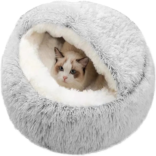 FLUFFY CAT BED